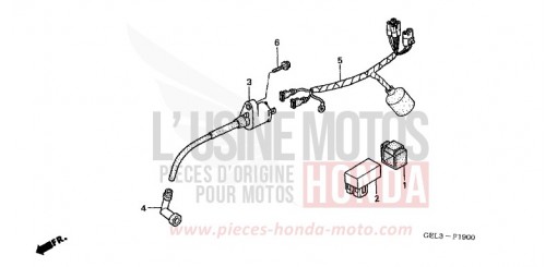 WIRE HARNESS XR50R3 de 2003